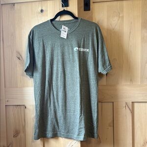 Costa Men's Olive Short Sleeve Tee